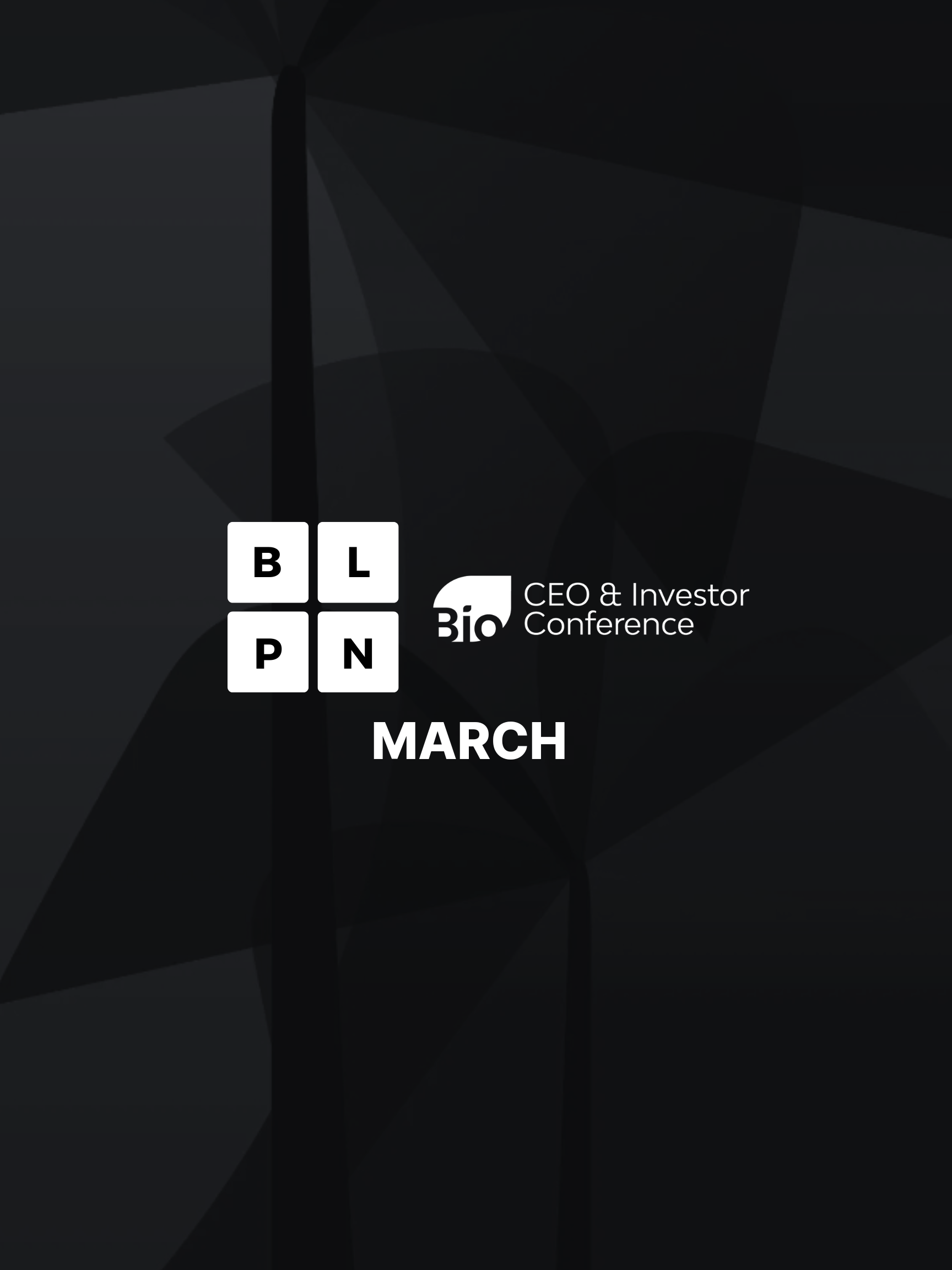 EVENT: BLPN + CEO Week